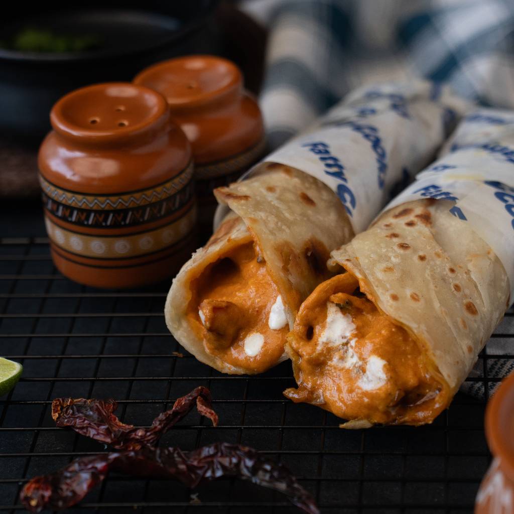 Chicken Malai Tikka Roll
